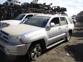 2003 TOYOTA 4RUNNER LIMITED SILVER 4.7L AT 4WD Z16437